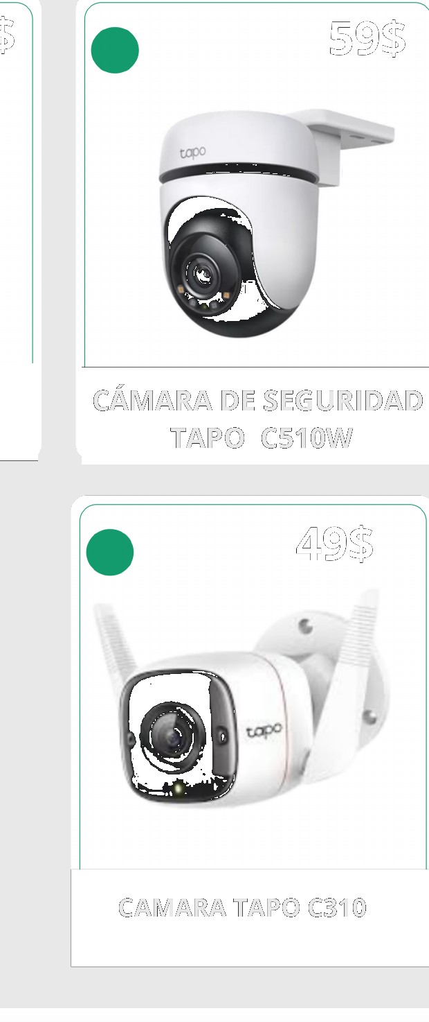 CAMARA DE CAMARA TAPO C212 - Instalación a Nivel Nacional