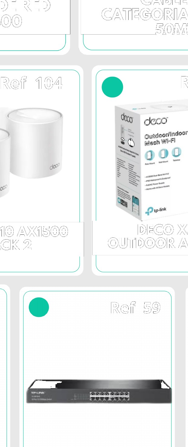 switch 24 puertos AX1800 - Instalación y Envíos Nacionales