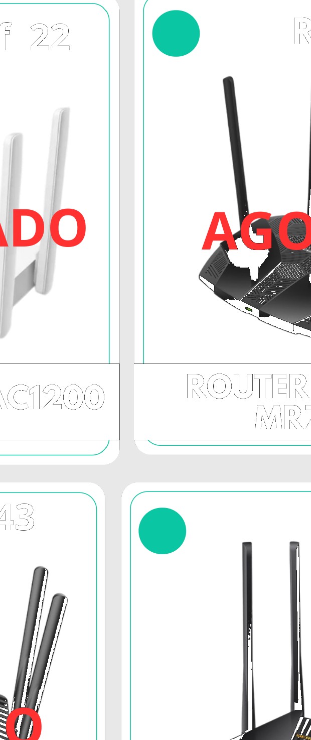 ROUTER AC1200 - Instalación y Envíos Nacionales