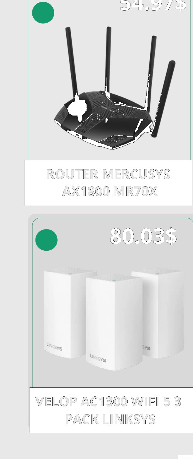 ROUTER MERCUSYS - Instalación y Envíos Nacionales