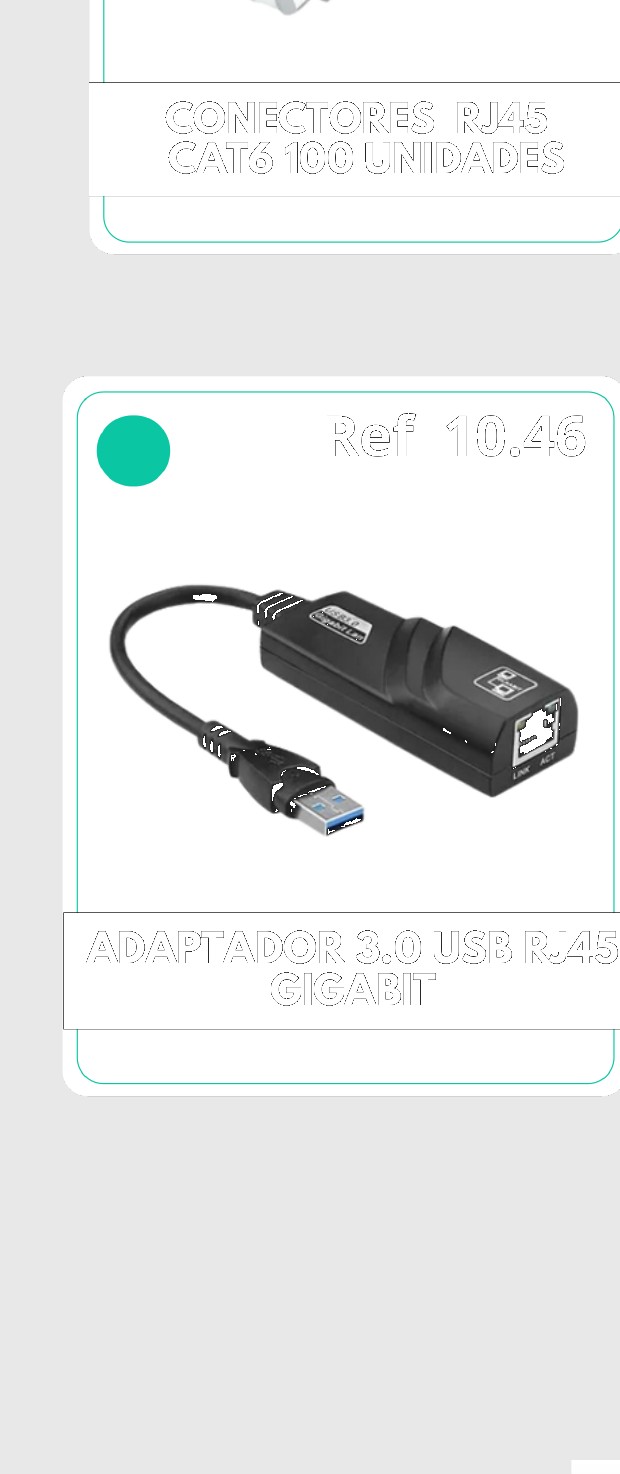 ADAPTADOR 3.0 USB RJ45 - Instalación y Envíos Nacionales
